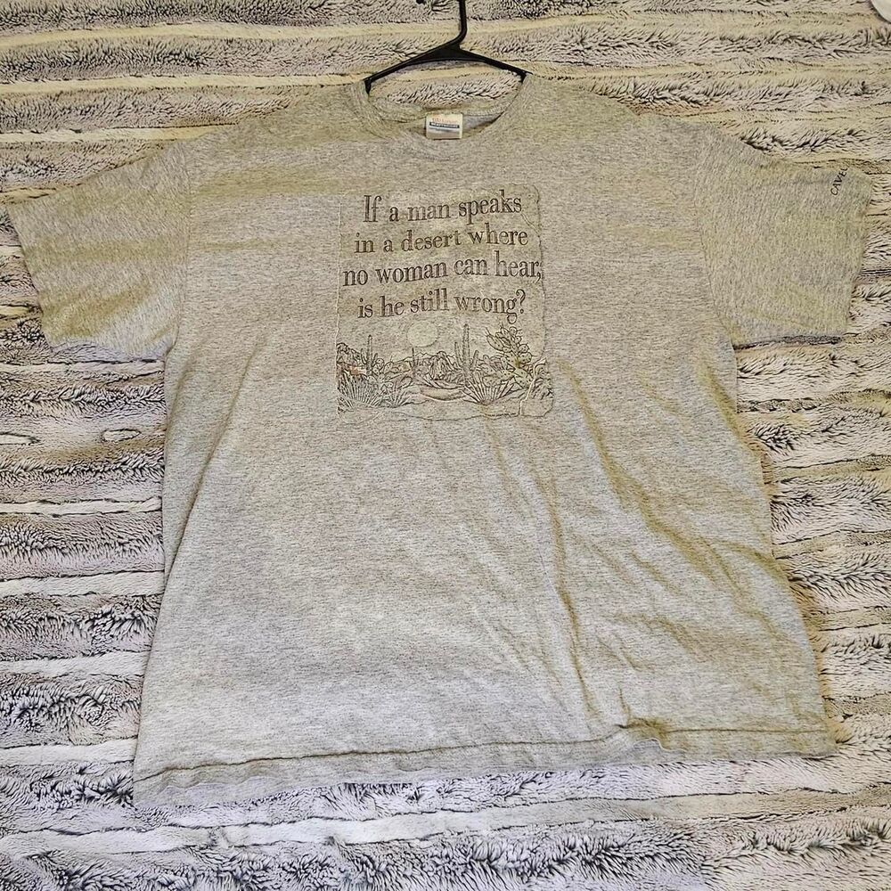 Hanes Men's Grey T-shirt